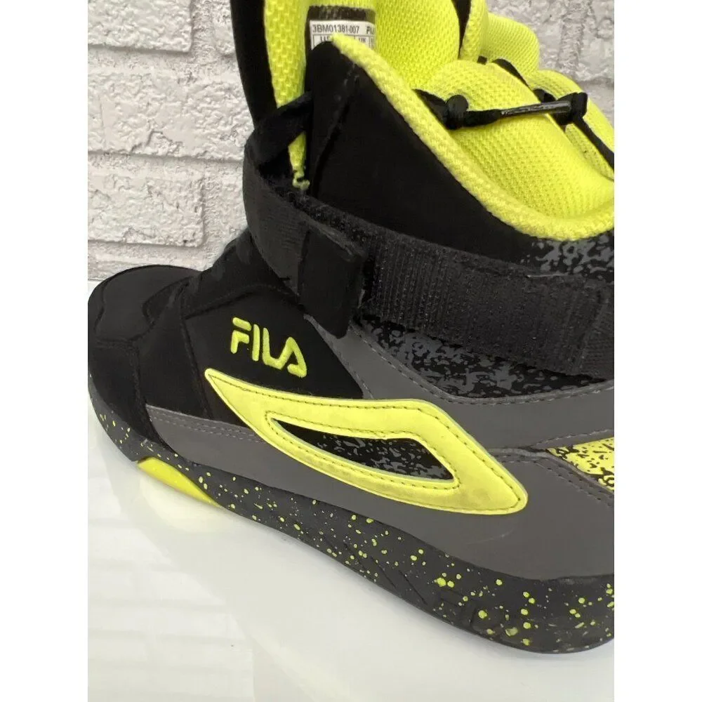 Fila Multiverse Splatter Mid Shoes Sneakers Size Boys Youth 6